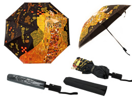 Parasolka parasol składany automat Klimt Adela Carmani