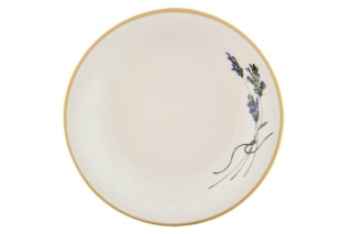 6 CERAMICZNYCH TALERZ DESEROWY LAWENDA MIEROSZÓW