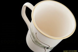 DUŻY KUBEK 450ML LAWENDA MIEROSZÓW CERAMIKA POLSKA