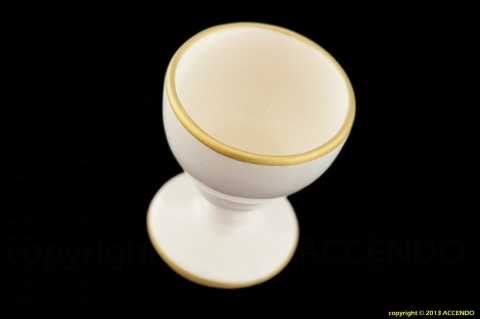 KIELISZEK NA JAJKO CERAMIKA RÓŻA MIEROSZÓW POLSKA