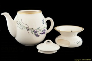 Dzbanek z podgrzewaczem 1,7 lawenda Mieroszów