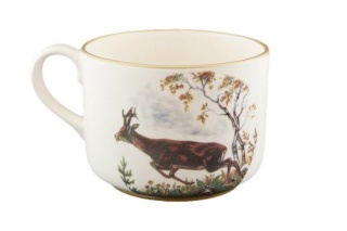 KUBAS SARNA SARENKA W LESIE MIEROSZÓW DUŻY KUBEK