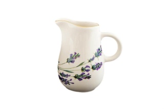 MLECZNIK LAWENDA MIEROSZÓW CERAMIKA KREMOWY