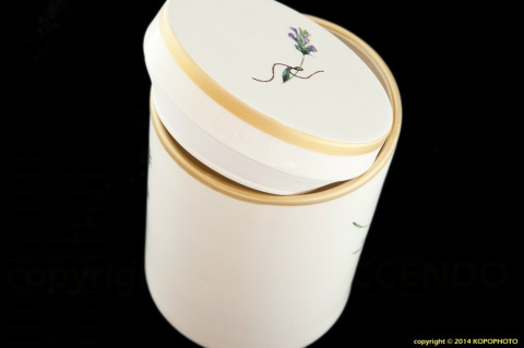 POJEMNIK NA MĄKĘ LAWENDA MIEROSZÓW CERAMICZNY