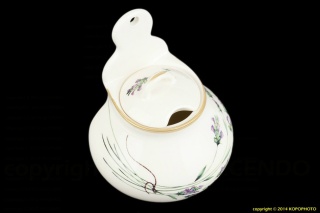 POJEMNIK KUCHENNY NA SÓL LAWENDA MIEROSZÓW PREZENT