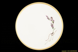 6 CERAMICZNYCH TALERZ DESEROWY LAWENDA MIEROSZÓW