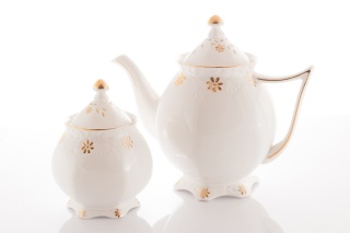 SERWIS KAWOWY DO HERBATY PORCELANA NA PREZENT