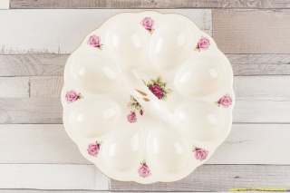 TALERZ NA JAJKA DO JAJEK JAJ CERAMICZNY MIEROSZÓW