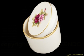 Pojemniki kuchenny róża Mieroszów ceramiczny mały