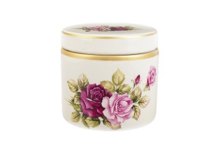 Pojemniki kuchenny róża Mieroszów ceramiczny mały