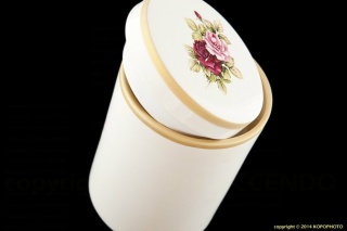 POJEMNIKI NA KAWĘ RÓŻA MIEROSZÓW CERAMICZNY KAWA