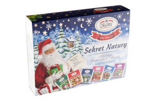 BOMBONIERKA ZESTAW MALWA HERBATA NA PREZENT ŚWIĘTA