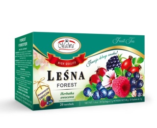MALWA TEA HERBATA OWOCE LEŚNE 20TB 73% MIX LEŚNA
