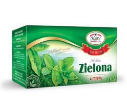 HERBATA ZIELONA Z MIĘTĄ 20TB MALWA GREEN TEA