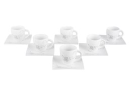 LANOVA 6 FILIŻANEK PORCELANOWYCH QUADRO MOSCATO II GAT.