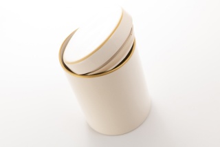 POJEMNIK NA SÓL KREMOWY MIEROSZÓW CERAMICZNY