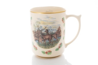 Ogromny kubek dla leśniczego z motywem stada