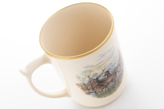 Ogromny kubek dla leśniczego z motywem stada