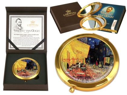 Wyjątkowe lusterko kosmetyczne kawiarenka