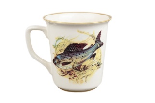 MIEROSZÓW KUBEK LIPIEŃ DLA WĘDKARZA Z RYBĄ RYBAK