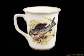 MIEROSZÓW KUBEK LIPIEŃ DLA WĘDKARZA Z RYBĄ RYBAK