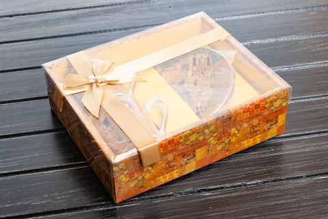 Komplet filiżanek do espresso z motywem Gustava Klimta