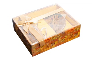 Komplet filiżanek do espresso z motywem Gustava Klimta