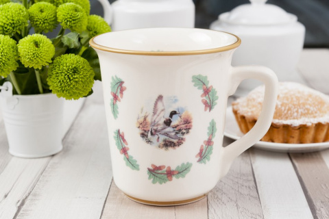 DUŻY KUBEK KACZKA PTAKI DLA MYŚLIWEGO MIEROSZÓW