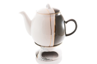 Dzbanek z podgrzewaczem 1,7 litra Trio Mieroszów