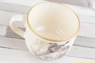 KUBAS BAŻANT KUROPATWA PTAK MIEROSZÓW DUŻY KUBEK