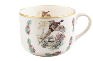 KUBAS BAŻANT KUROPATWA PTAK MIEROSZÓW DUŻY KUBEK