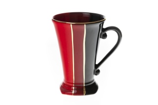 KUBEK Z NÓŻKĄ TRIO MIEROSZÓW CERAMIKA POLSKA