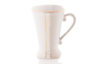 KUBEK Z NÓŻKĄ TRIO MIEROSZÓW CERAMIKA POLSKA