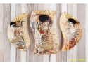 Wyjątkowe szklane talerze z motywem Gustava Klimta