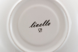 Komplet dwóch filiżanek marki Livello rose