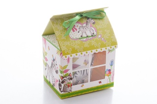 Kubek dla dziecka z zebrą na prezent