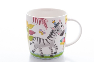 Kubek dla dziecka z zebrą na prezent