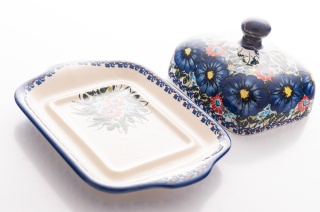 Maselniczka z Bolesławca oryginalny artystyczny wzór