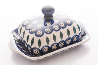 Maselniczka z Bolesławca oryginalny wzór stemplowany