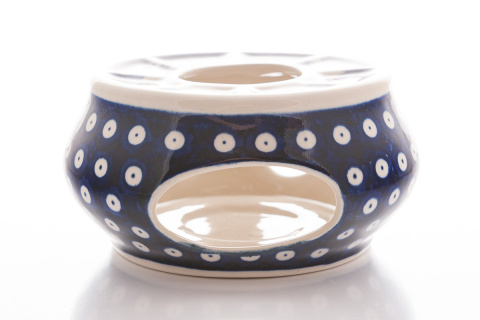 Podgrzewacz do dzbanka z ceramiki Bolesławiec klasyczny