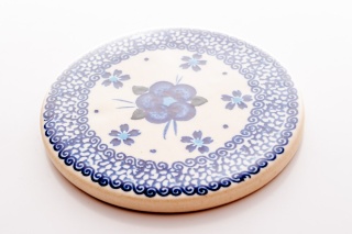 Podstawka pod kubek z Bolesławca oryginalny wzór