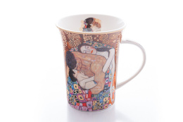 Carmani kubek porcelanowy z obrazem Klimta Family
