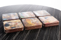 Komplet 36 podkładek korkowych pod kubek Gustav Klimt
