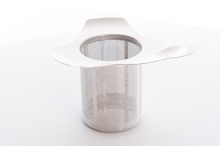 Sitko z dużym rantem do parzenia herbaty lub ziół