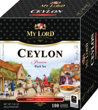 Czarna herbata ekspresowa 100tb ceylon my lord malwa tea