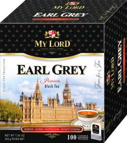 Czarna herbata ekspresowa 100tb earl grey my lord