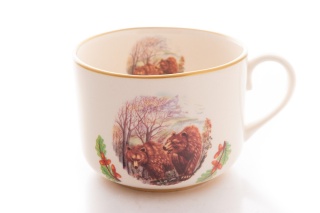 Duży kubek z niedźwiedziem dla leśniczego na prezent