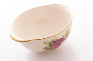 Miska miseczka róża Mieroszów polska z różami