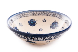 Miska obiadowa z Bolesławca unikalny kwiatowy wzór