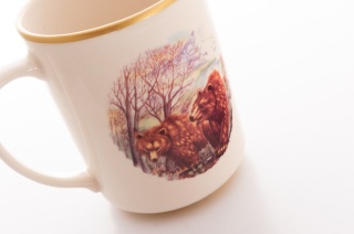 Ogromny kubek z niedźwiedziem 900ml z Mieroszowa